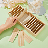 17 Grids Wooden Headband Display Box AJEW-WH0419-83-3