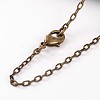 Brass Cable Chain Necklaces NJEW-JN01537-04-2