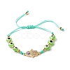 Handmade Polymer Clay Heishi Beads Stretch Bracelets Set BJEW-JB07349-06-2