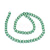 Natural Green Onyx Agate Beads Strands G-F604-08C-6mm-2