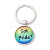 Pride Style Glass Keychain KEYC-F033-01F-1
