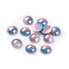 Opaque Glass Cabochons GGLA-S038-12A-8mm-1