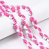 Handmade Polymer Clay Beads Strands CLAY-T020-06-5