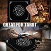 CREATCABIN 1Pc Square Velvet Tarot Tablecloth for Divination AJEW-CN0001-60B-5