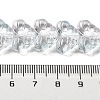 Transparent Glass Beads Strands GLAA-E049-01B-5