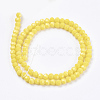Opaque Glass Beads Strands EGLA-F120-NC03-2