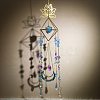 Metal Lotus Hanging Ornaments PW-WG48308-02-1