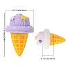 50Pcs 5 Colors Imitation Ice Cream Decoration AJEW-CJ0001-20-2