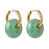 Natural Green Aventurine Chip Beads Jewelry Set SJEW-JS01223-07-8