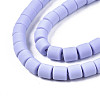 Handmade Polymer Clay Bead Strands X-CLAY-ZX006-01-51-4