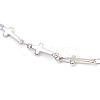 Non-Tarnish Stainless Steel Link Necklaces NJEW-JN02211-2