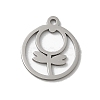 Non-Tarnish 201 Stainless Steel Pendants STAS-E206-03P-01-1