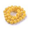 Natural Mashan Jade Beads Strands G-I227-01-10mm-A02-2