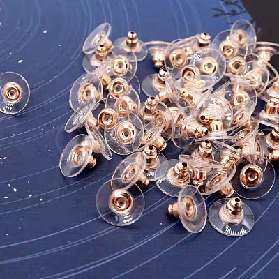 100Pcs Plastic Ear Nuts PW-WG93499-01-1