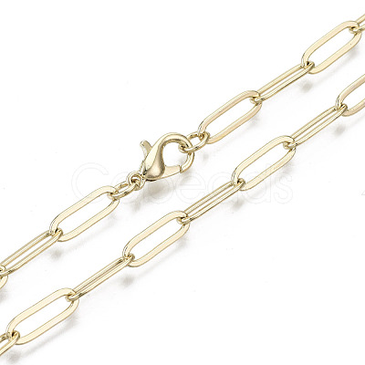 Brass Paperclip Chains MAK-S072-12A-KC-1