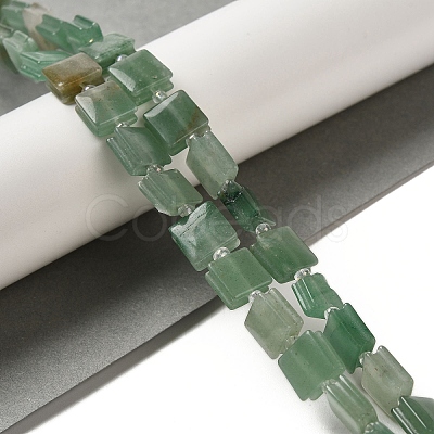 Natural Green Aventurine Beads Strands G-L596-A08-A01-1