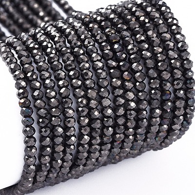 Electroplate Glass Beads Strands X-EGLA-F149-FP-07-1