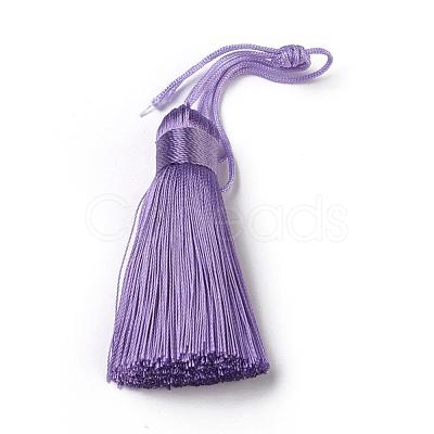 Polyester Tassel Big Pendants HJEW-K030-A-1