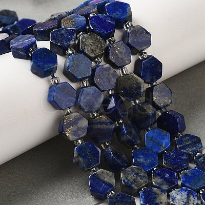 Natural Lapis Lazuli Beads Strands G-P534-A12-02-1