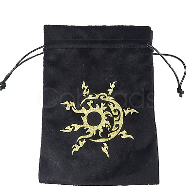 Velvet Tarot Cards Storage Bags ZODI-PW0002-01A-01-1