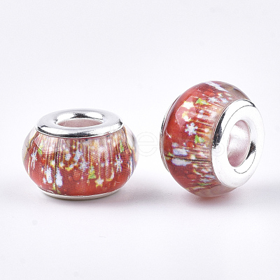 Resin European Beads RPDL-T002-01B-1