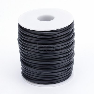 Hollow Pipe PVC Tubular Synthetic Rubber Cord RCOR-R007-3mm-09-1