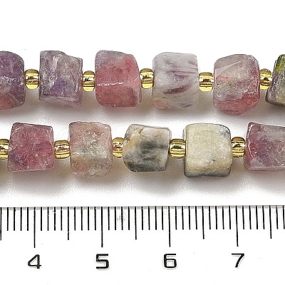 Natural Tourmaline Beads Strands G-G053-B17-03-1