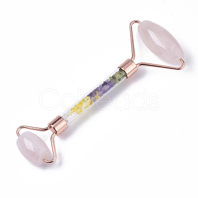 Natural Rose Quartz Massage Tools G-R466-02RG-1