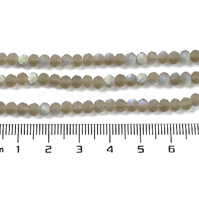 Transparent Glass Beads Strands EGLA-A044-T2mm-MB16-1