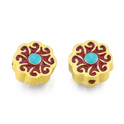 Alloy Enamel Beads FIND-G035-39MG-1