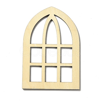 Wooden Mini Windows WOOD-P018-B02-1