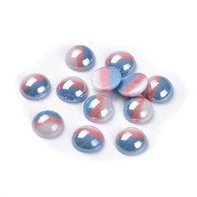 Opaque Glass Cabochons GGLA-S038-12A-8mm-1