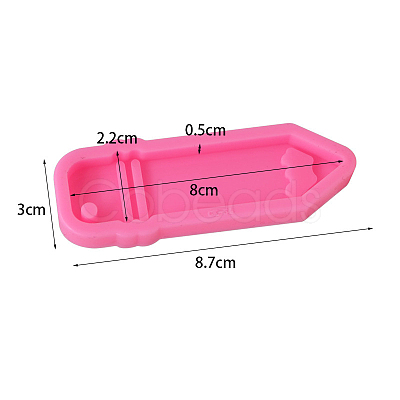 Pencil Shape DIY Pendant Silicone Molds SIMO-PW0001-325H-1