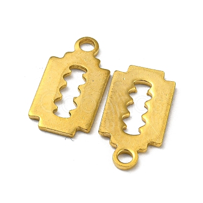 Ion Plating(IP) 304 Stainless Steel Charms STAS-P341-28G-1