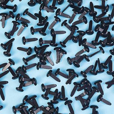 200Pcs Eco-Friendly Stoving Varnish Iron Brads DIY-SZ0005-70-1