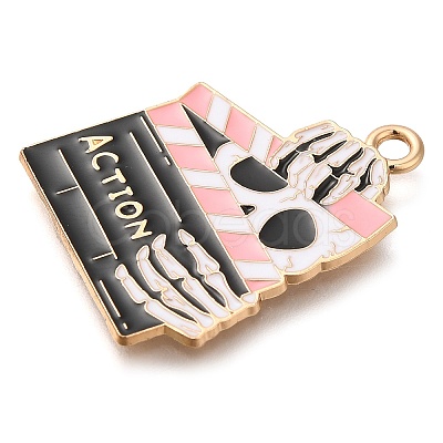 Alloy Enamel Pendants ENAM-Q508-03C-1