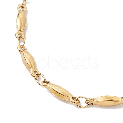 304 Stainless Steel Bar Link Chain Bracelets for Women BJEW-JB10589-01-1