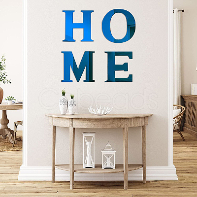 Mirror Wall Stickers DIY-WH0210-56E-1