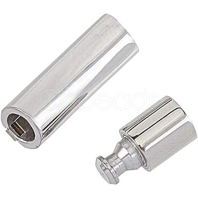 Unicraftale 304 Stainless Steel Bayonet Clasps STAS-UN0001-88E-1