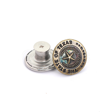 Alloy Button Pins for Jeans PURS-PW0009-01A-01-1