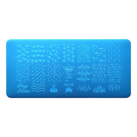 Stainless Steel Nail Art Templates Stamping Plate Set MRMJ-S048-096-1