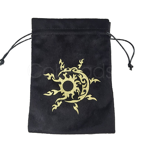 Velvet Tarot Cards Storage Bags ZODI-PW0002-01A-01-1