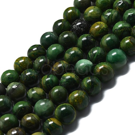 Natural African Jade Beads Strands G-I356-A01-03-1