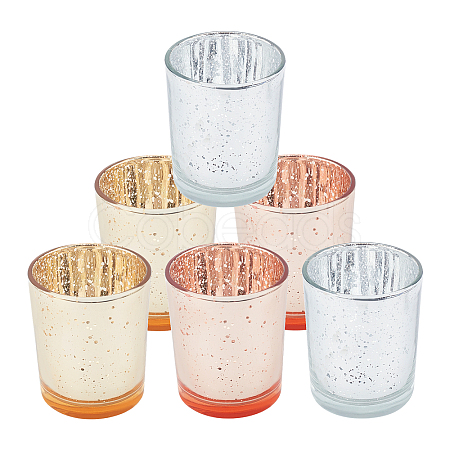 AHANDMAKER Plated Glass Candle Cups AJEW-GA0001-96-1