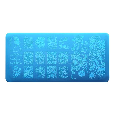 Stainless Steel Nail Art Templates Stamping Plate Set MRMJ-S048-023-1