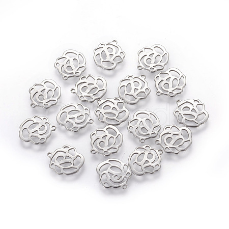 201 Stainless Steel Charms STAS-G189-37P-1