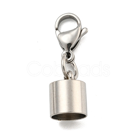 Tarnish Resistant 304 Stainless Steel Cord Ends STAS-K273-07E-P-1