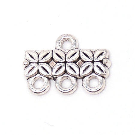 Tibetan Style Zinc Alloy Chandelier Components Links PALLOY-WH0088-15AS-1