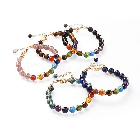 Chakra Jewelry BJEW-JB04561-1