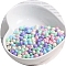 Macaron Baking Paint Glass Seed Beads, Fringe Teardrop Beads, Mixed Color, 5mm